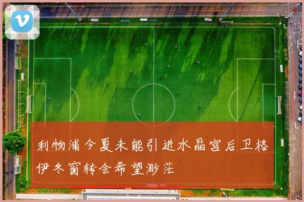 利物浦今夏未能引进水晶宫后卫格伊冬窗转会希望渺茫